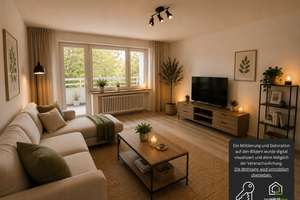 Geräumige 2 Zimmerwohnung mit Balkon - frisch saniert!!