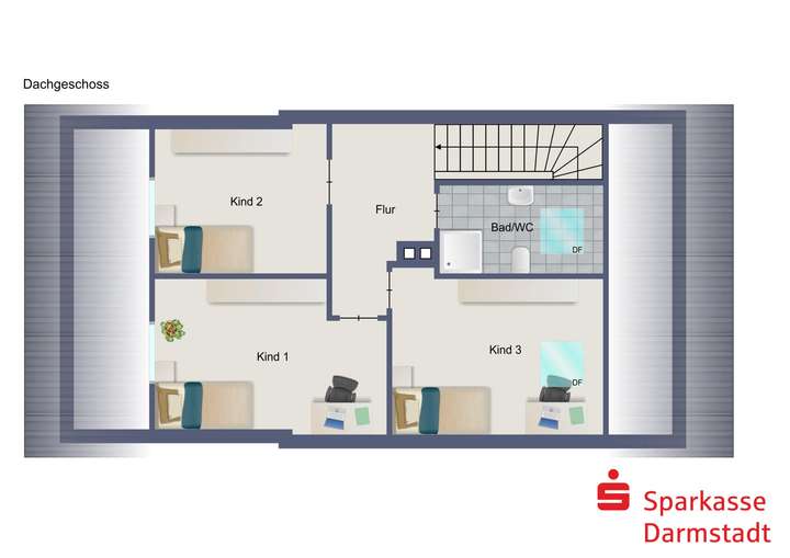 Grundriss Dachgeschoss