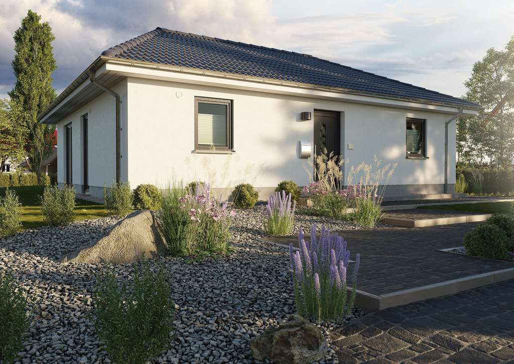 Immobilie in Kirtorf - Bungalow 92 : Schlichte Eleganz, 92 m² Freiheit auf einer Ebene – letzte Grundstücke inkl. - Bild 1