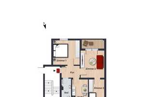 Erdgeschosswohnung mit Loggia und Tageslichtbad // EG rechts – Tucholskystr. 1, 38440 Wolfsburg – Vorschaubild 5