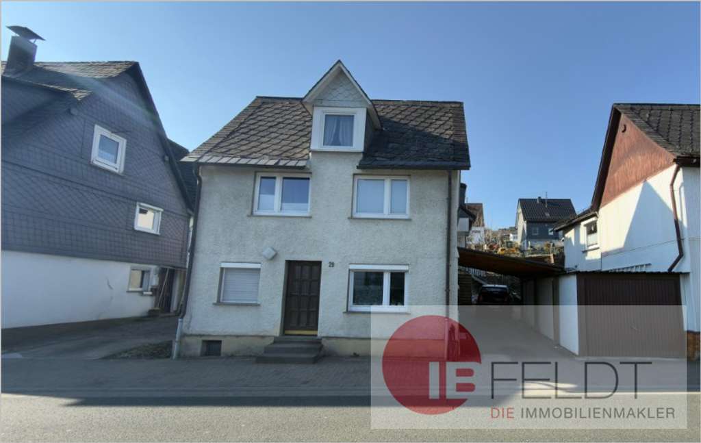 Immobilie in Hilchenbach - *PROVISIONSFREI* Für Singles/Paare ETW in ZFH (OG+DG) mit Außenstellplatz, BJ 1994, in Hilchenbach - Bild 0