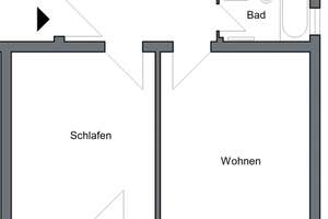 Gepflegte 3-Zimmer-Erdgeschosswohnung mit Loggia und Blick ins Grüne – Wohltbergstr. 3, 38440 Wohltberg, Wolfsburg – Vorschaubild 5