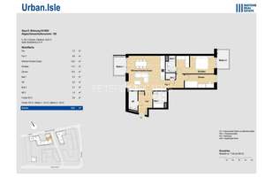+ Großzügige Neubauwohnung mit zwei Balkonen in Rothenburgsort + Urban.Isle + – Billhorner Kanalstraße 58, 20539 Rothenburgsort, Hamburg – Vorschaubild 8