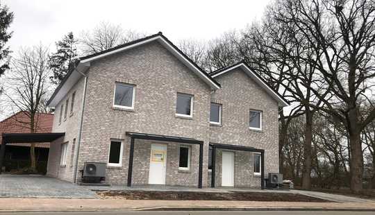 Bild von Neubau Doppelhaushälfte KfW40 in  Saterland zu verkaufen.