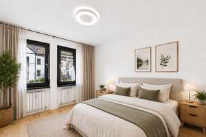 SITULI: Ruhig gelegen in Fasanerie - 3 Zimmerwohnung auf zwei Ebenen mit Terrasse – Die vollständige Adresse der Immobilie erhältst du vom Anbieter., 80995 Lerchenau-West, München – Vorschaubild 11