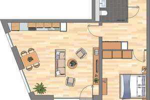 2-Zimmer-NEUBAUWOHNUNG in Essen Südviertel – Bert-Brecht-Straße 33, 45128 Südviertel, Essen – Vorschaubild 9