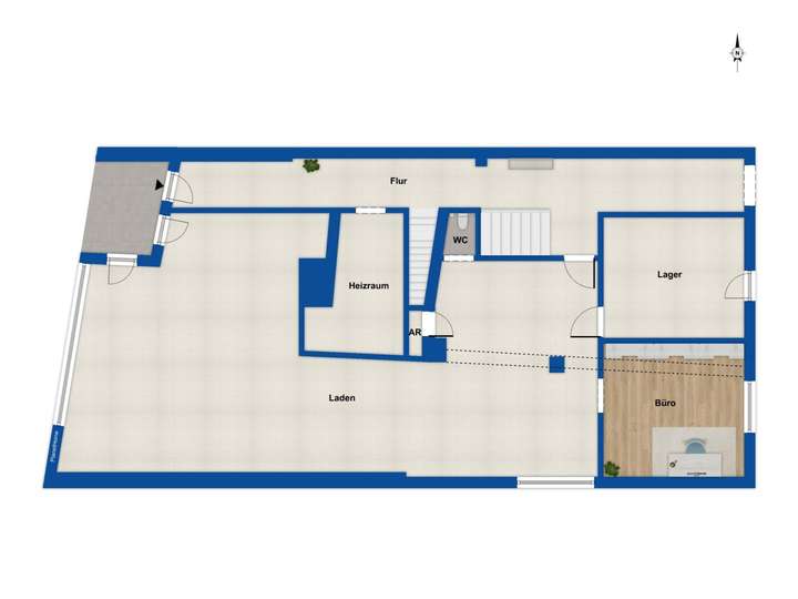 Grundriss Erdgeschoss