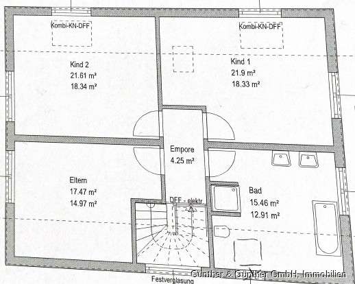 Grundriss Obergeschoss