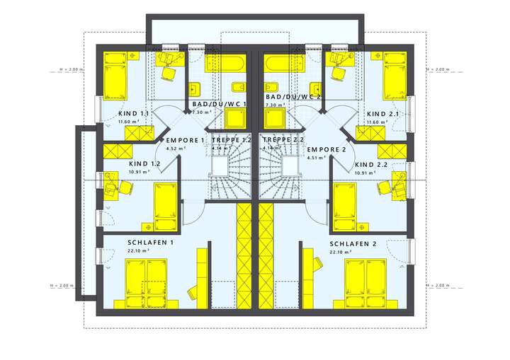 Grundriss DG 