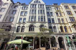 Klassische Altbauarchitektur trifft urbanes Lebensgefühl im beliebten Szeneviertel