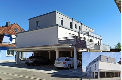 Zuhause mit 3,5 Zimmern und Penthouse-Charakter in Singen