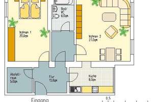 Hier ist viel Platz für Euch - 2 Raum-Wohnung zu mieten – Wölfnitzer Ring 2, 1169 Gorbitz-Süd, Dresden – Vorschaubild 2