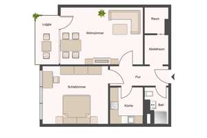 Zentrumsnahe ETW l Balkon in West-Ausrichtung l Aufzug l Fernwärme – 4105 Zentrum-Nord, Leipzig – Vorschaubild 13