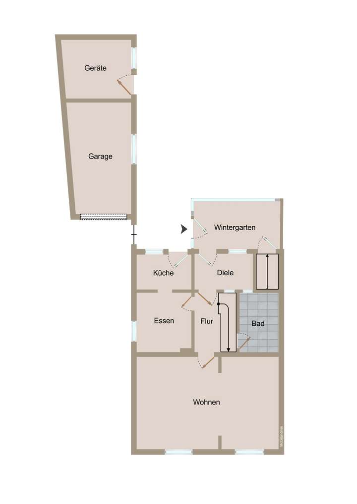 Grundriss Erdgeschoss