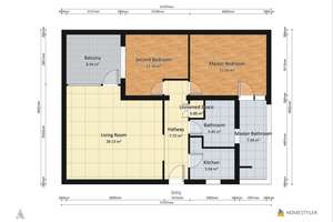 Wohnen direkt am Dianasee! Ruhige 3-Zimmer-Wohnung mit Indoorpool und Seezugang – Die vollständige Adresse der Immobilie erhältst du vom Anbieter., 14193 Grunewald, Berlin – Vorschaubild 15