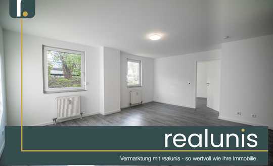 Renovierte 2-Zi.-Wohnung mit bis zu 2 TG-Stellplätzen – sofort verfügbar - nur bei realunis
