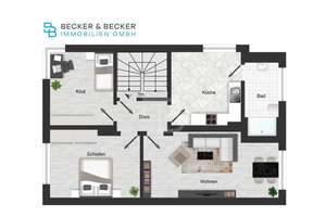 Helle & modernisierte Wohnung in ruhiger Lage! – 50859 Weiden, Köln – Vorschaubild 10