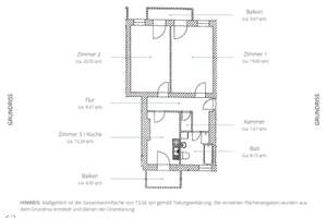 GRÜNDERZEIT-ALTBAUWOHNUNG MIT 2 BALKONEN, AUFZUG UND ENERGIEEFFIZIENZKLASSE B IN BESTLAGE – Liebigstraße 36, 10247 Friedrichshain, Berlin – Vorschaubild 35