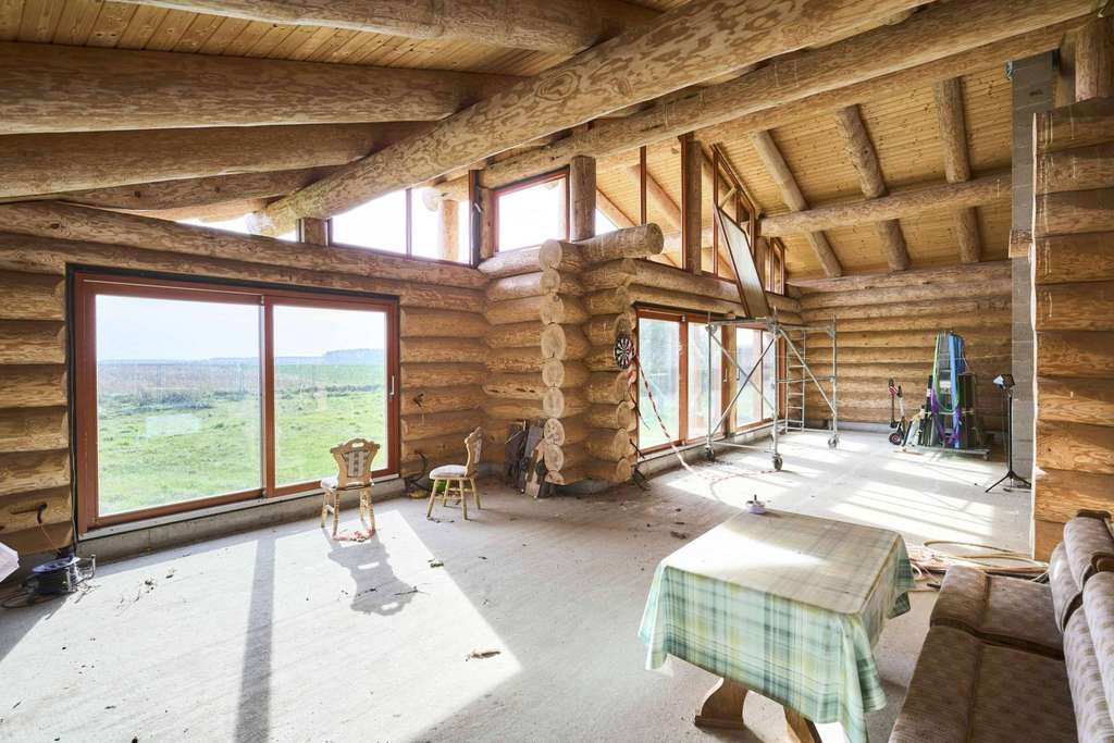 Immobilie in Laußig - Traumhaftes Holzhaus: Wohnen mit großem, sonnigem Garten und naturnaher Lage - Bild 3