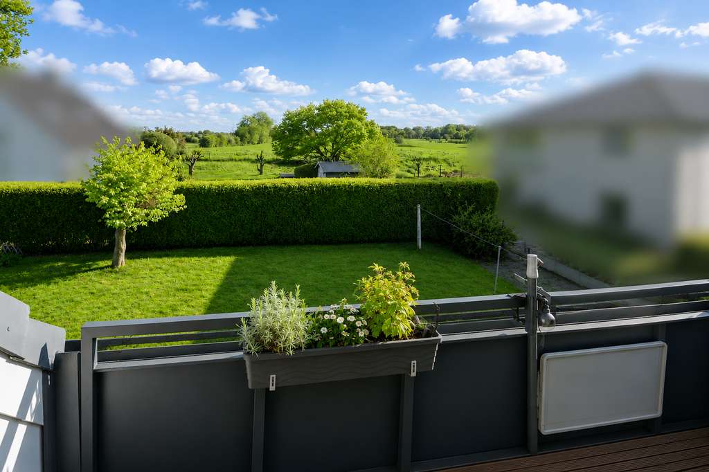 Immobilie in Hetlingen - „Wohnen mit Weitblick. Traumwohnung mit einzigartigem Blick in die Elbmarsch“ - Bild 2