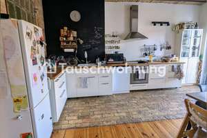 Tauschwohnung: Stilvoll sanierter Altbau mit Industrieflair, Balkon und off