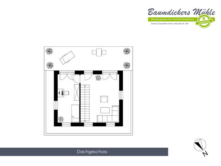 Grundriss Dachgeschoss