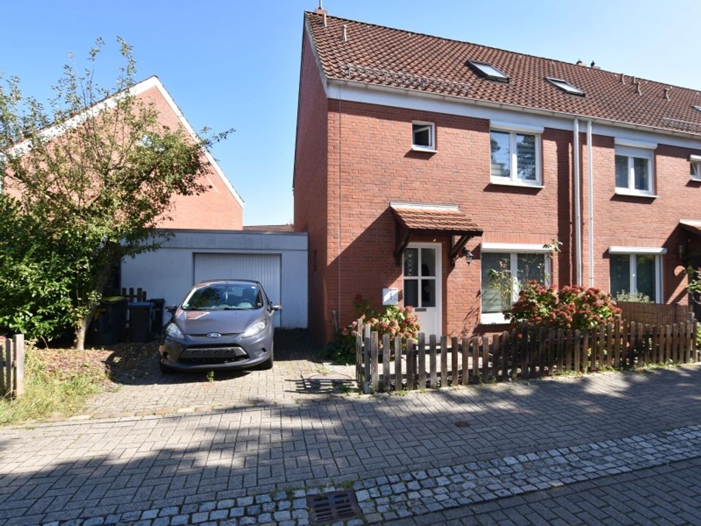 Bremen Arsten vermietetes Reihenendhaus in ruhiger Seitenstraße
