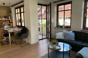 Zwischenvermietung: helle Wohnung im Grünen zwei Zimmer, Balkon & EBK in Maxvorstadt – Erzgiessereistrasse 20, 80335 St. Benno, München – Vorschaubild 15