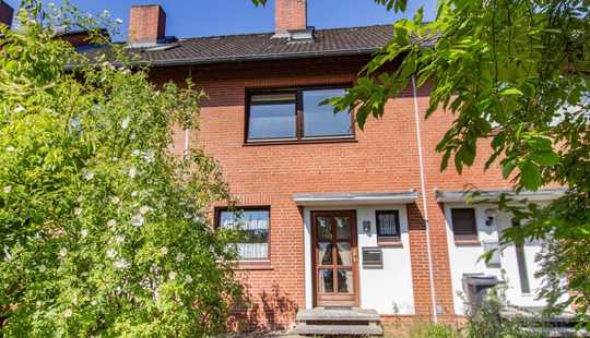 Bild von Weyhe-Kirchweyhe: Reihenmittelhaus mit Garage in beliebter Wohnlage
