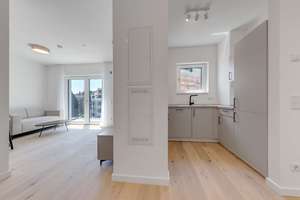 Möblierte 2-Zimmer-Neubauwohnung in Unterbilk - Erstbezug mit Balkon - Stellplatz möglich – Die vollständige Adresse der Immobilie erhältst du vom Anbieter., 40223 Unterbilk, Düsseldorf – Vorschaubild 4