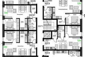 Neubau-Erstbezug – mehrere exklusive 2- bis 3-Zimmer-Wohnungen im 1. Obergeschoss in Rahlstedt – Die vollständige Adresse der Immobilie erhältst du vom Anbieter., 22145 Rahlstedt, Hamburg – Vorschaubild 6