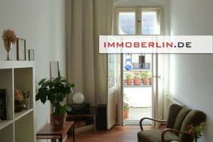 IMMOBERLIN.DE - Charmante Stuck-Altbauwohnung mit Südbalkon & Lift im Trendviertel – Die vollständige Adresse der Immobilie erhältst du vom Anbieter., 10437 Prenzlauer Berg, Berlin – Vorschaubild 4