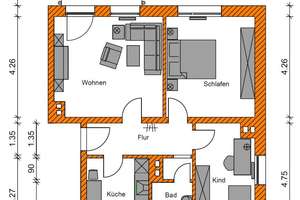 Attraktive 3-Raumwohnung sucht neuen Mieter – Langer Weg 26, 39112 Sudenburg, Magdeburg – Vorschaubild 2