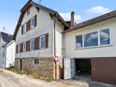 Schönes Einfamilienhaus mit Werkstatt-Anbau und großem Grundstück in Hechingen