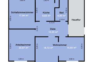Charmante Altbauwohnung mit großzügigem Wohngefühl – Die vollständige Adresse der Immobilie erhältst du vom Anbieter., 44879 Linden, Bochum – Vorschaubild 6
