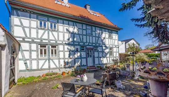 Bild von Raus auf`s Land: Traumhaftes Fachwerkhaus im Rhein-Main-Gebiet