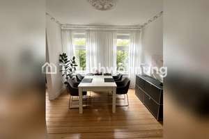 Tauschwohnung: 4 Zimmer Altbauwohnung im Grindel mit Balkon