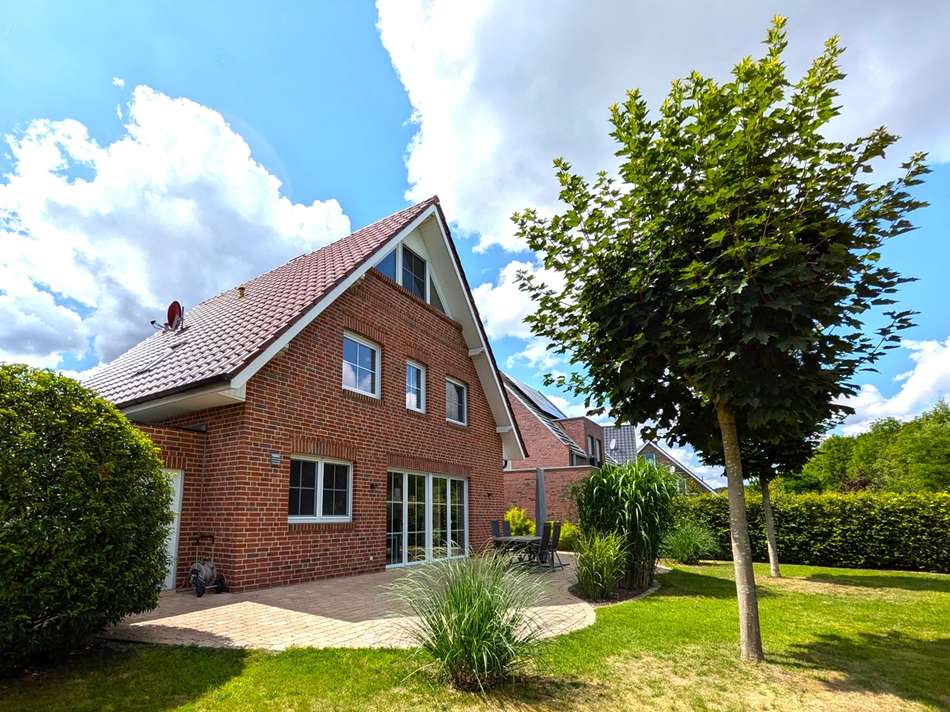 Die Terrasse lädt zum Verweile