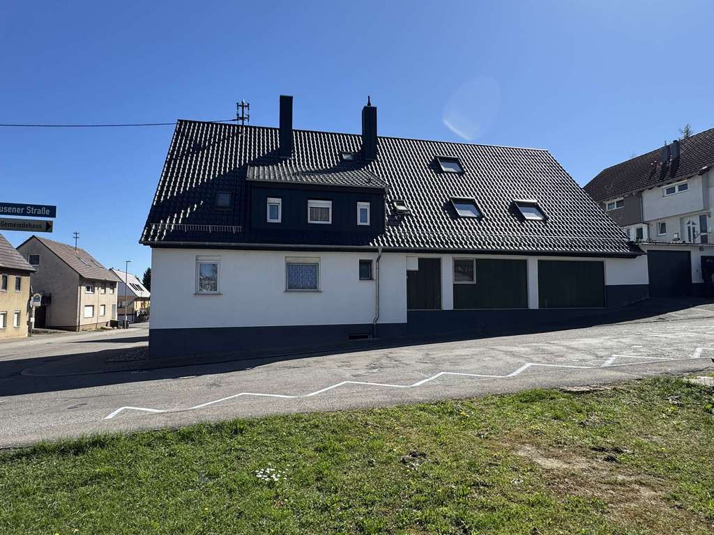 Immobilie in Nordheim - 3 Mehrfamilienhaus mit Werkstatt sucht neuen Eigentümer - über 6,3 % Rendite möglich - Bild 1