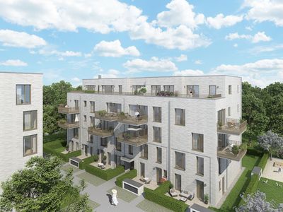 GOLDECK Nr. 1 - elegante 2-Raum-Luxuswohnung mit großem Sonnenbalkon