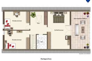 Charmantes Einfamilienhaus mit großzügigem Garten und Dachterrasse – Die vollständige Adresse der Immobilie erhältst du vom Anbieter., 93057 Konradsiedlung-Wutzlhofen, Regensburg – Vorschaubild 17
