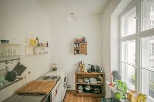 Bezugsfreie 2-Zi-Altbau-Whg Böckhstrasse im SFL 1.OG Nähe Planufer u. Admiralsbrücke – Böckhstrasse 11, 10967 Kreuzberg, Berlin – Vorschaubild 5