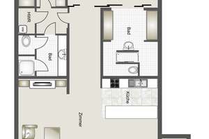 Attraktives 3-Zimmer Loft I Einbauküche I Balkon I Stellplatz I Aufzug I provisionsfrei – Billy-Wilder-Promenade 44, 14167 Lichterfelde, Berlin – Vorschaubild 15