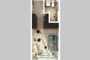 Bald einziehen! Kleines, feines Apartment in elegantem Haus / Schwabing – 80797 Schwere-Reiter-Straße, München – Vorschaubild 6