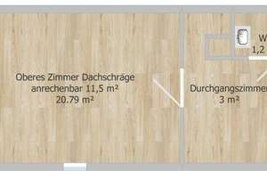 Freistehendes 3-Zimmer Einfamilienhaus mit Garage in Ötisheim – Die vollständige Adresse der Immobilie erhältst du vom Anbieter., 75443 Ötisheim – Vorschaubild 3