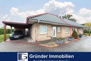 Wohnen auf einer Ebene – komfortabel, gepflegt und einfach zum Wohlfühlen – Die vollständige Adresse der Immobilie erhältst du vom Anbieter., 26907 Walchum – Vorschaubild 1
