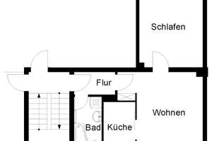 Charmante 2-Zimmerwohnung auf dem Sedansberg – Spechtweg 9, 42281 Barmen, Wuppertal – Vorschaubild 2