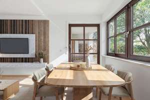 2 Zimmer Gartenwohnung mit großem Hobbyraum