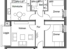 Nur mit WBS - Attraktive 3-Zimmer-Wohnung nahe dem Ravensberger Park – Die vollständige Adresse der Immobilie erhältst du vom Anbieter., 33602 Mitte, Bielefeld – Vorschaubild 11