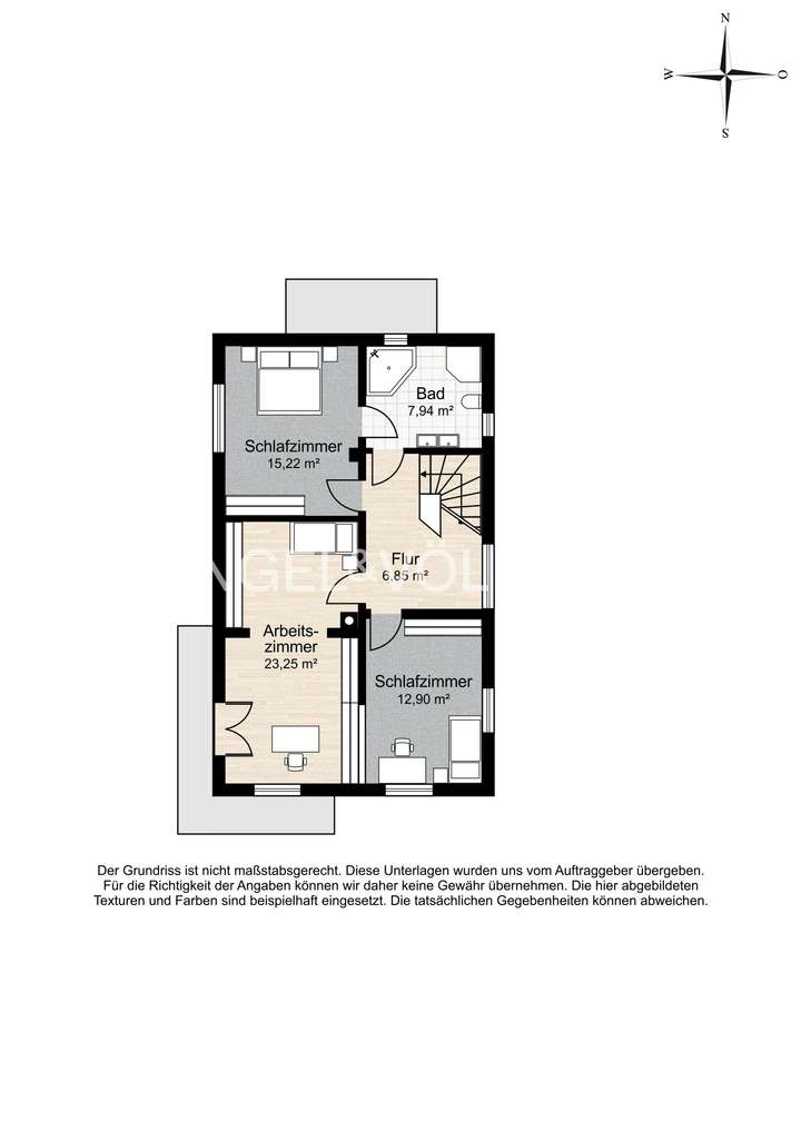 Grundriss - Obergeschoss